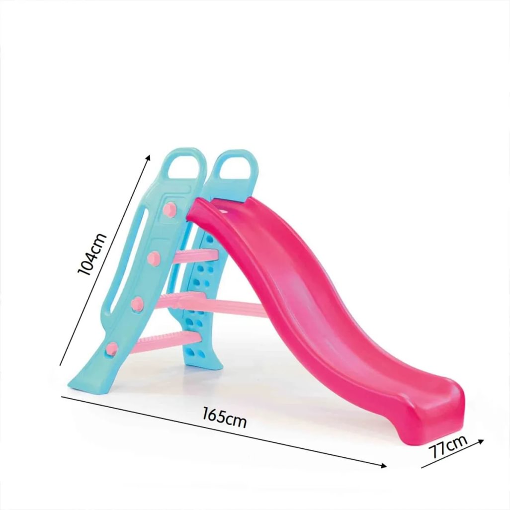 ELC, tobogan mare de apă, roz (Î 104cm)