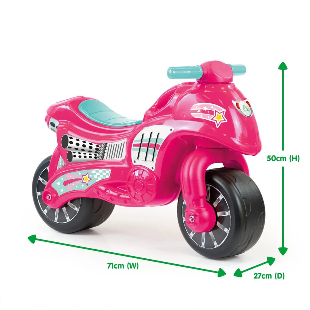 ELC, motocicletă fără pedale - roz