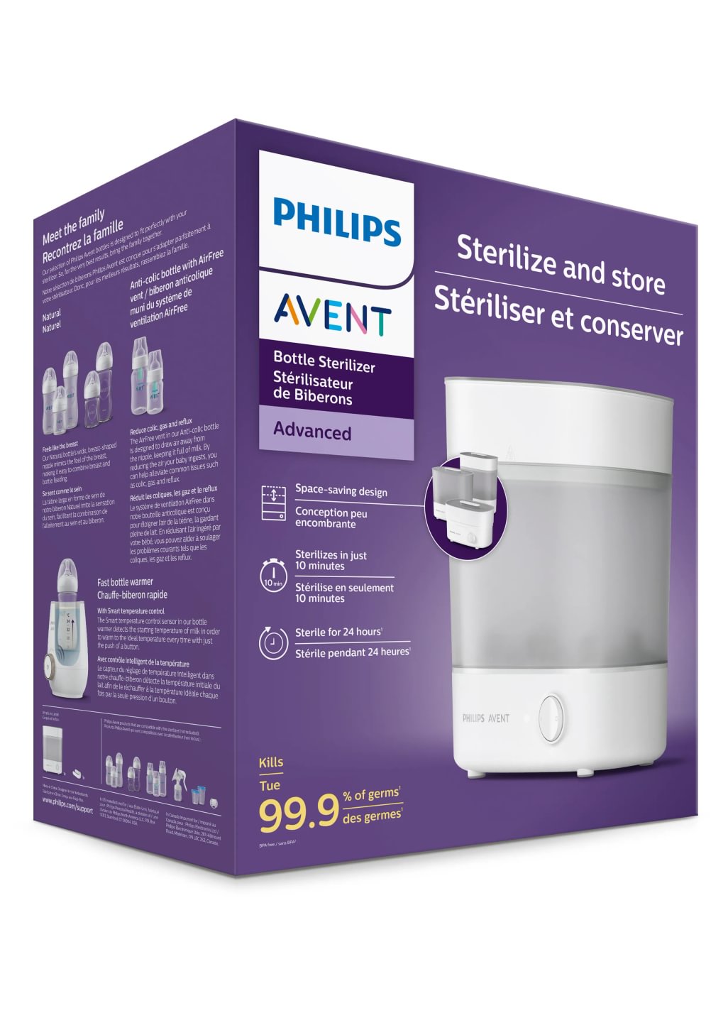 Sterilizator Philips Avent pentru biberoane