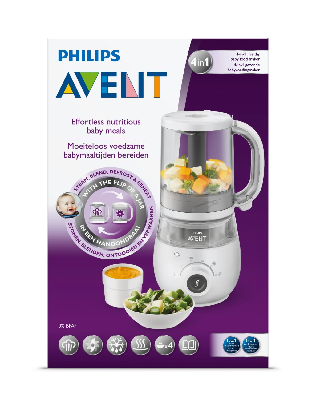 Philips Avent 4-in-1 Healthy Baby Food Maker