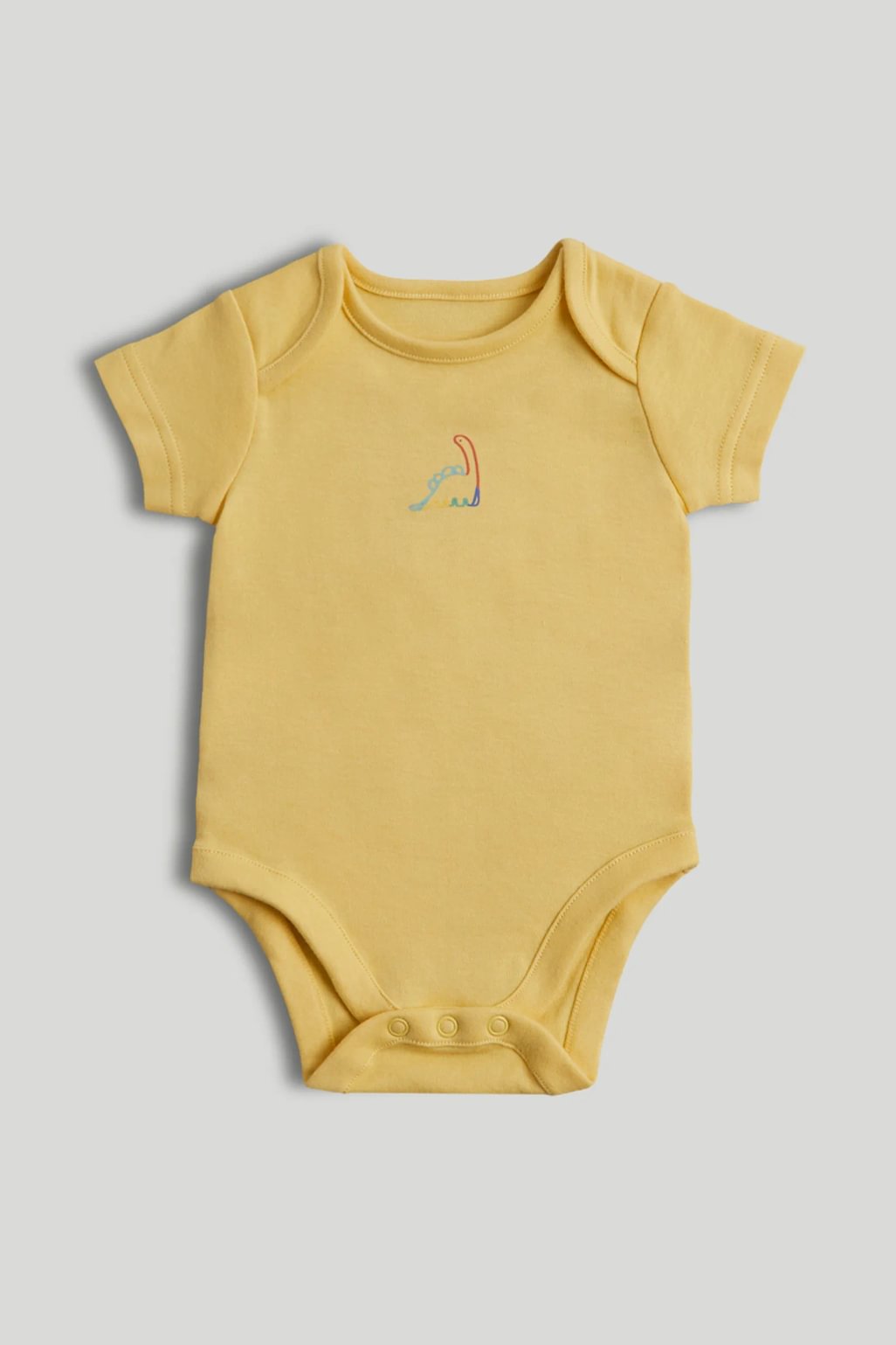 Set de 5 Body-uri cu Mânecă Scurtă cu Dinozauri