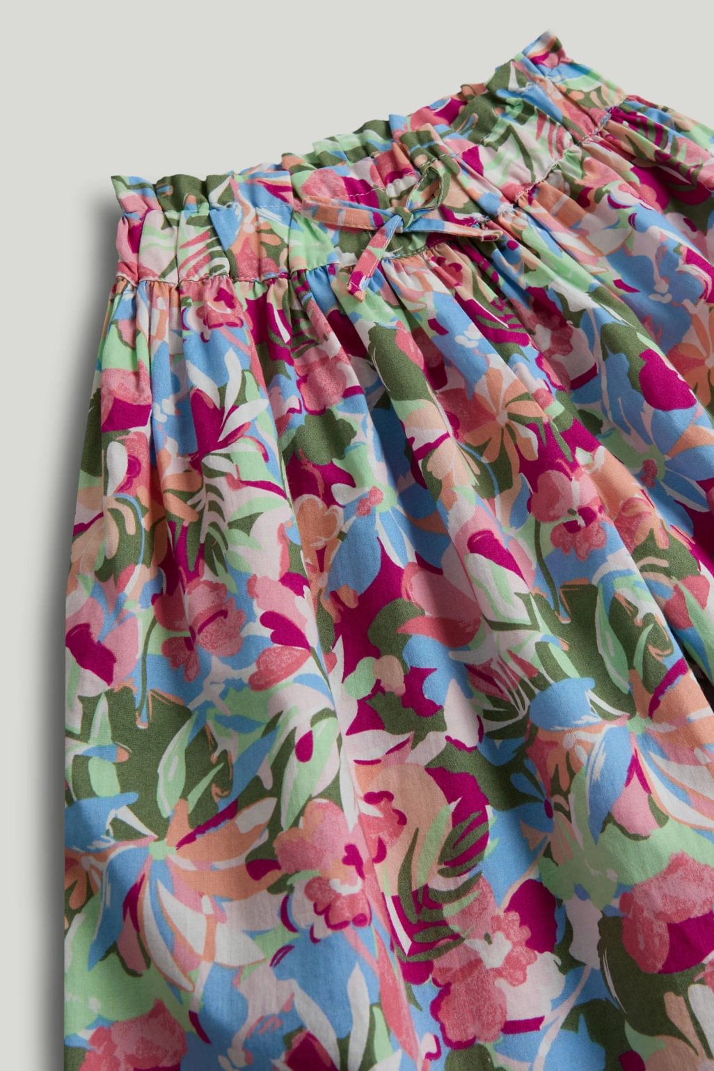 Culottes cu Flori Tropicale