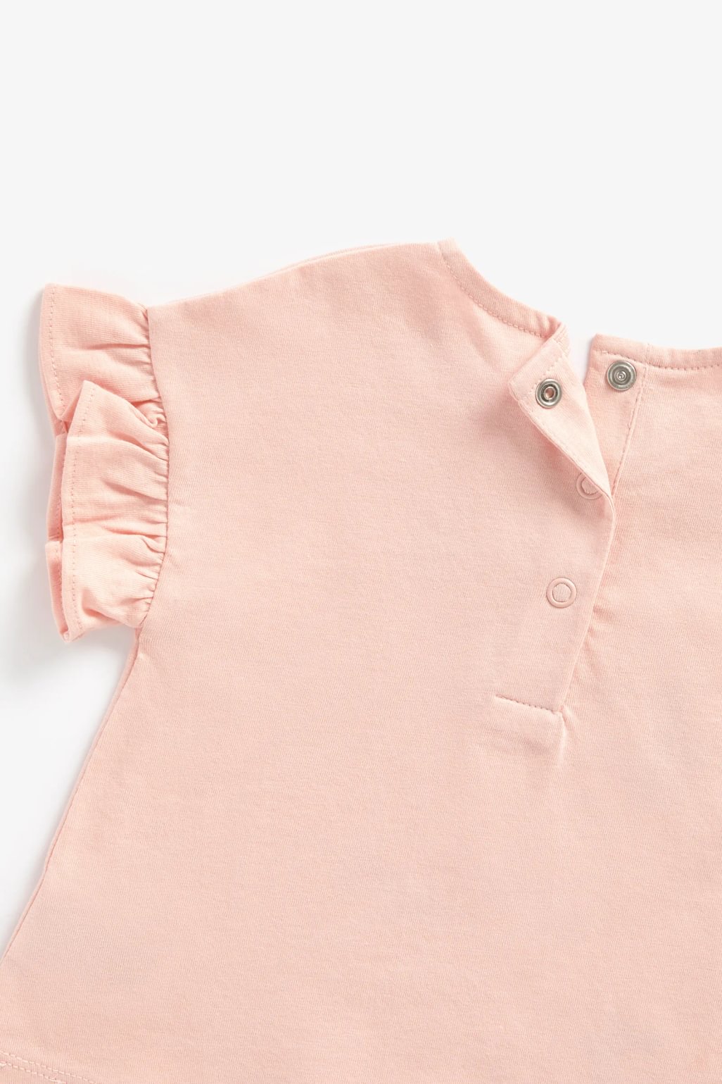 set tricou și pantaloni scurți, roz
