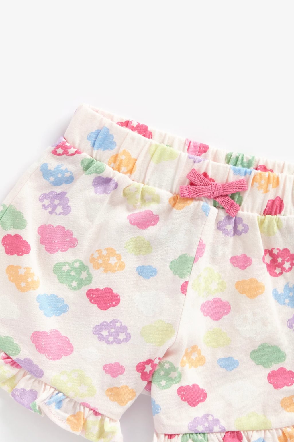 set tricou și pantaloni scurți, roz
