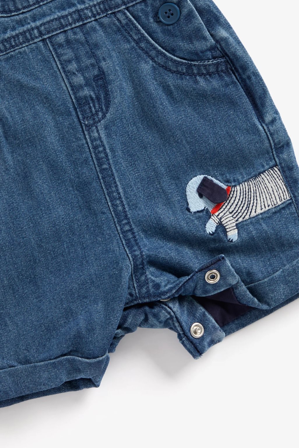set body și salopetă scurtă din denim