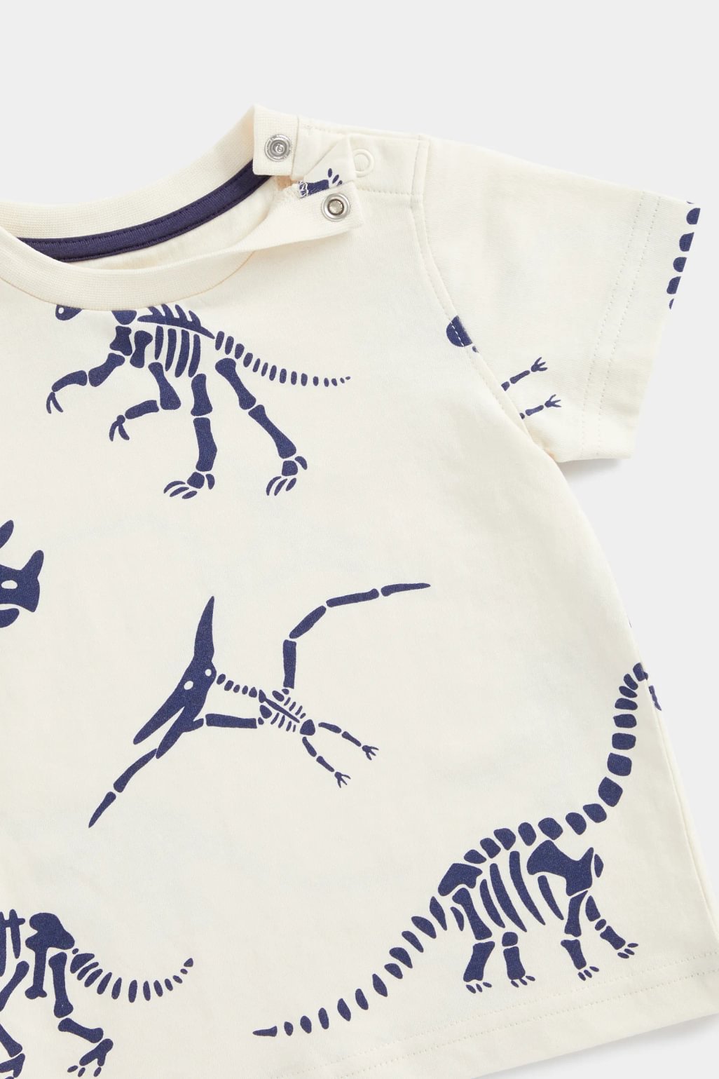 set tricou și pantaloni scurți model dinozaur