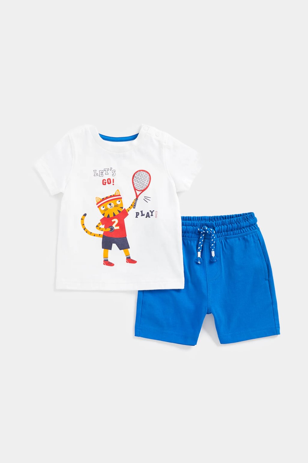 "Let's Play", set tricou și pantaloni scurți
