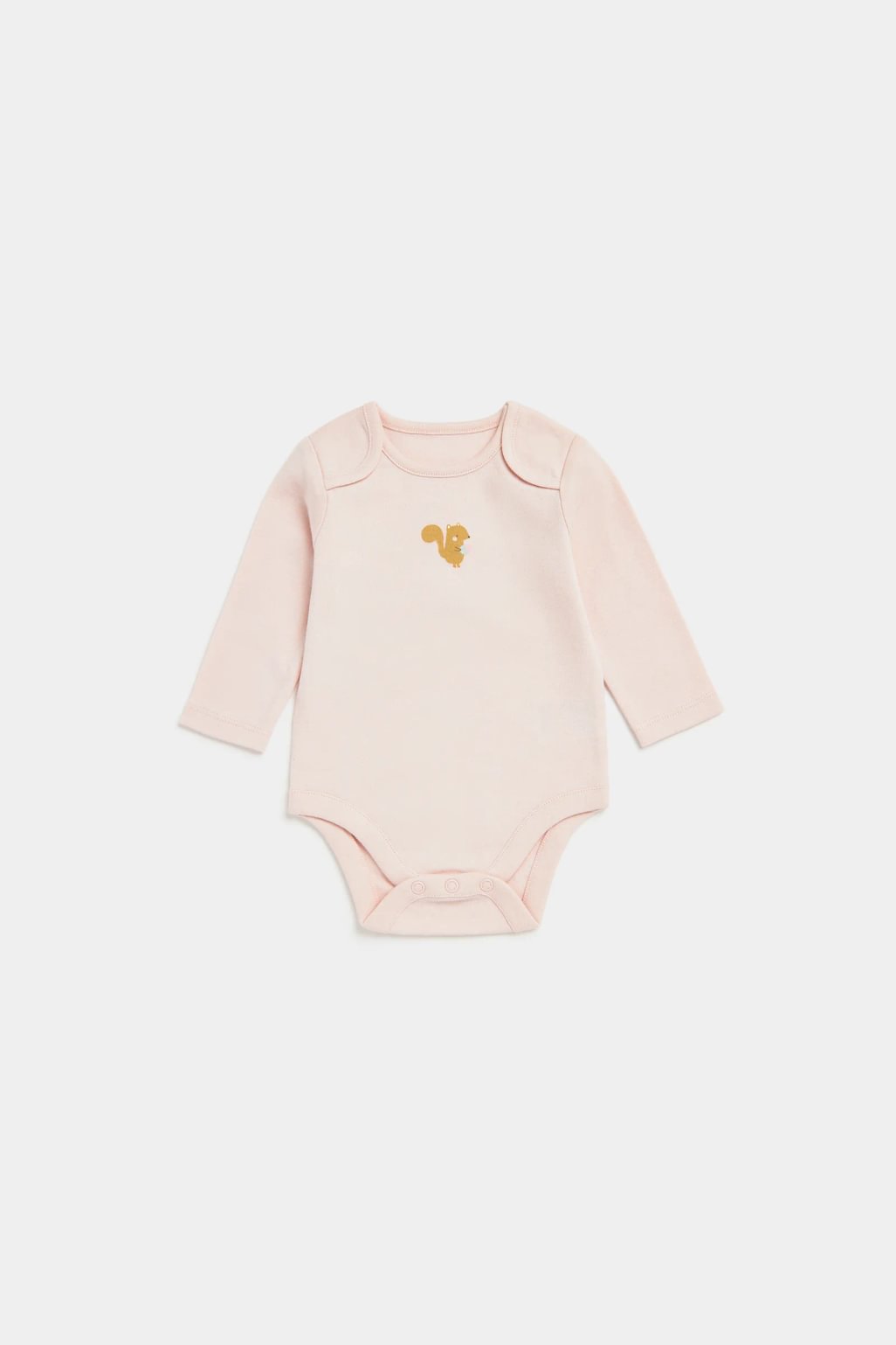 body-uri cu mâneci lungi pentru bebeluși, model floral de pădure - set 5 buc