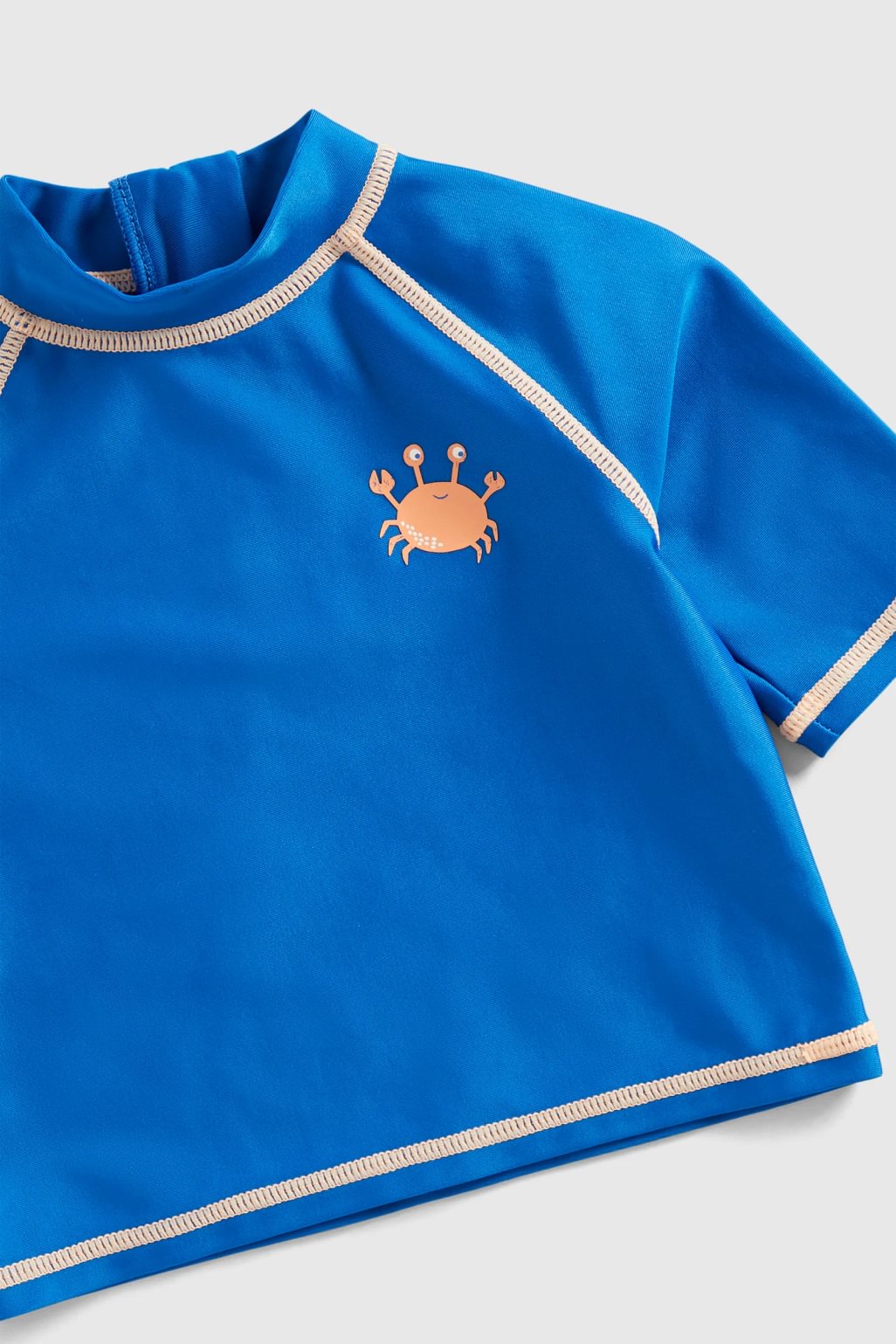 bluză și pantaloni scurți cu protecție solară UPF50+, model marin