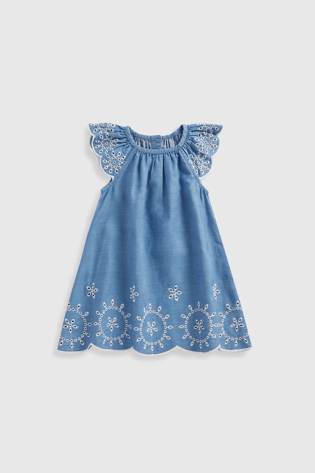rochie cu broderie