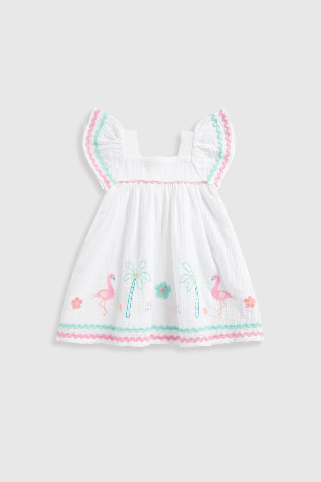 rochie, model flamingo