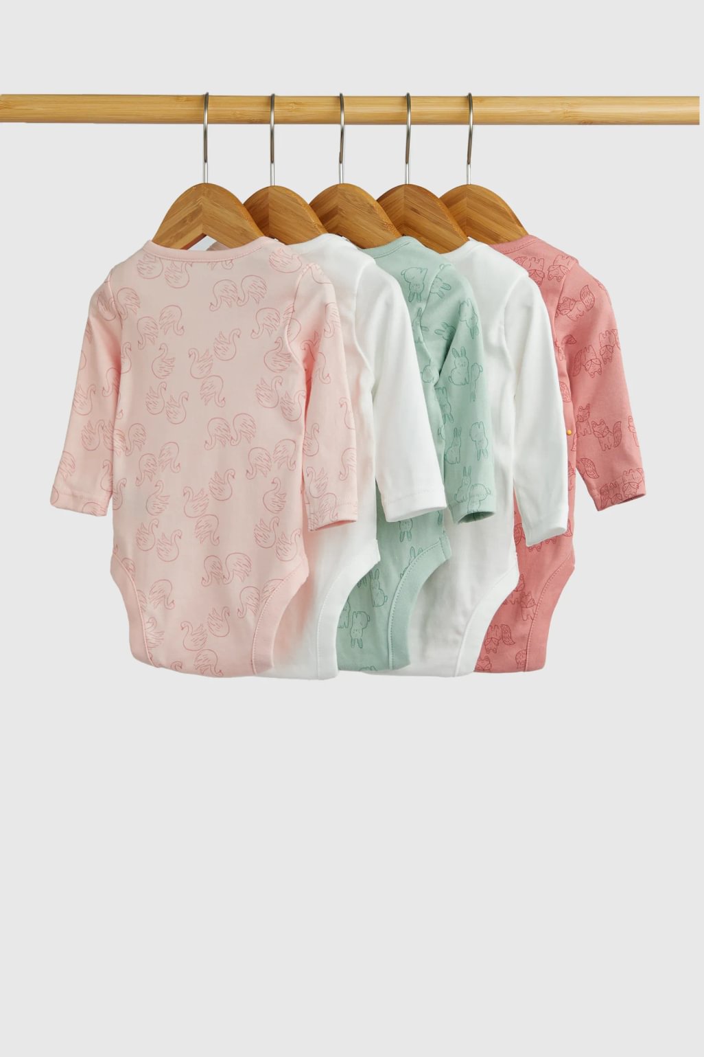 body-uri cu mâneci lungi - set 5 buc