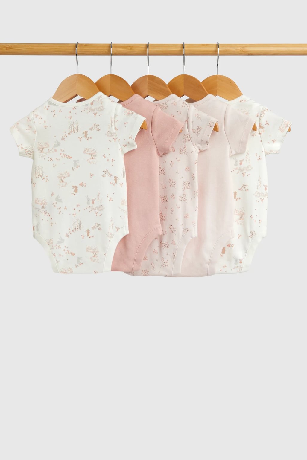 "My First", body-uri cu mâneci scurte - set 5 buc