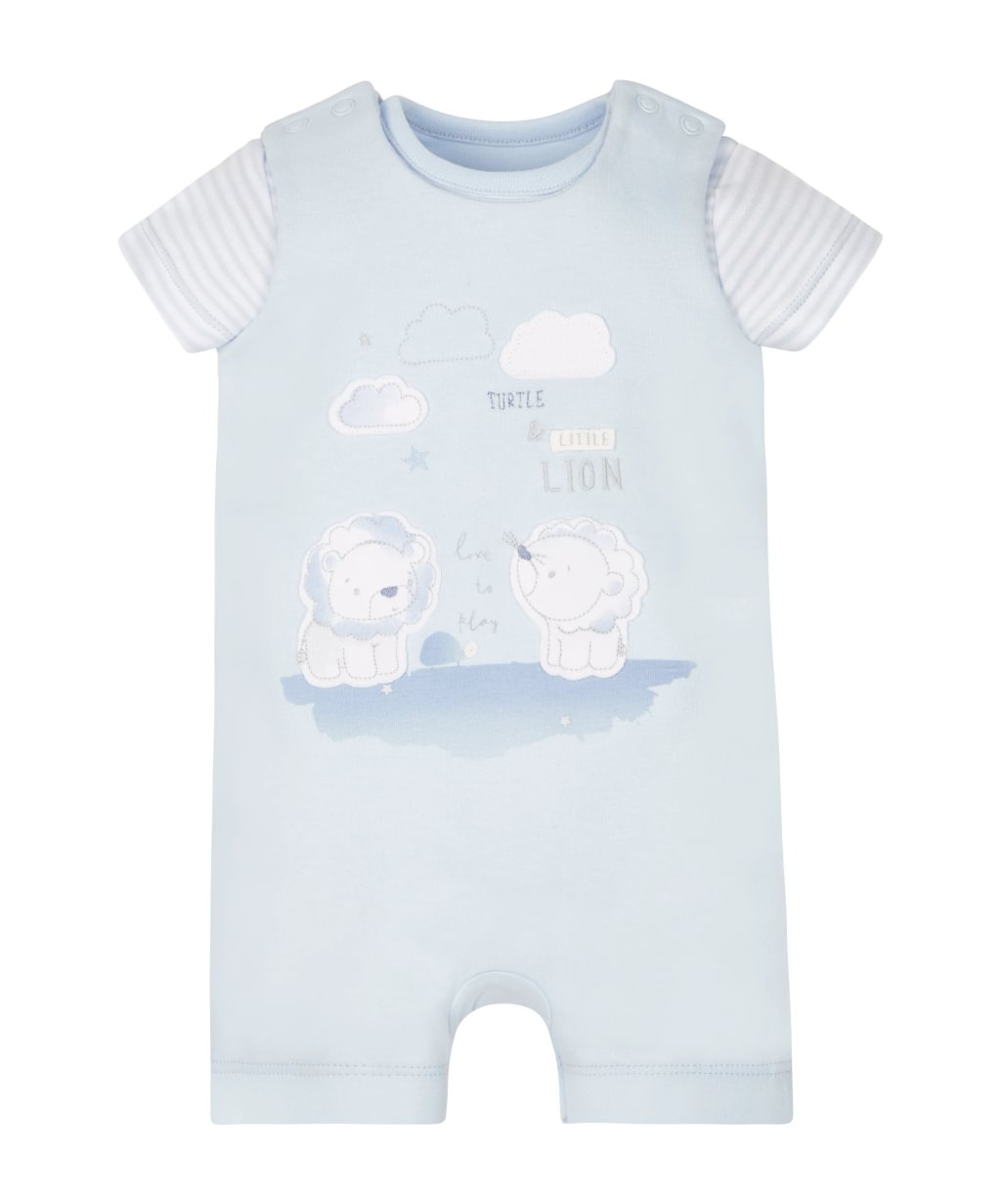 set de pantaloni scurți și body little lion