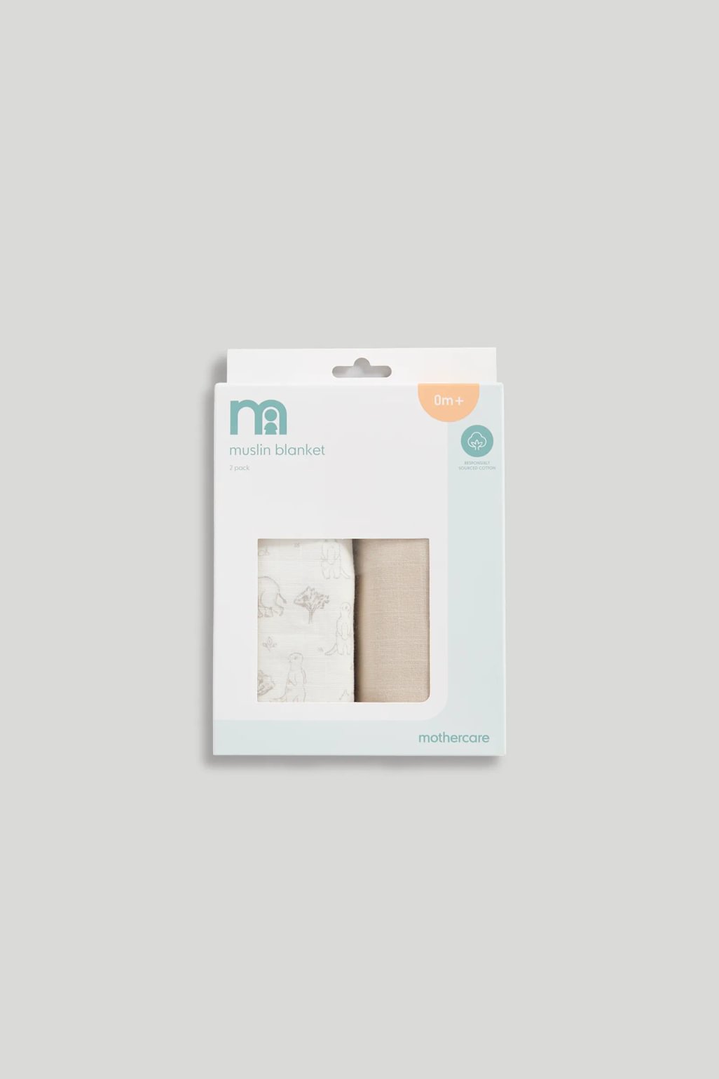 Pachet de 2 paturi din muselina Mothercare, marime XL