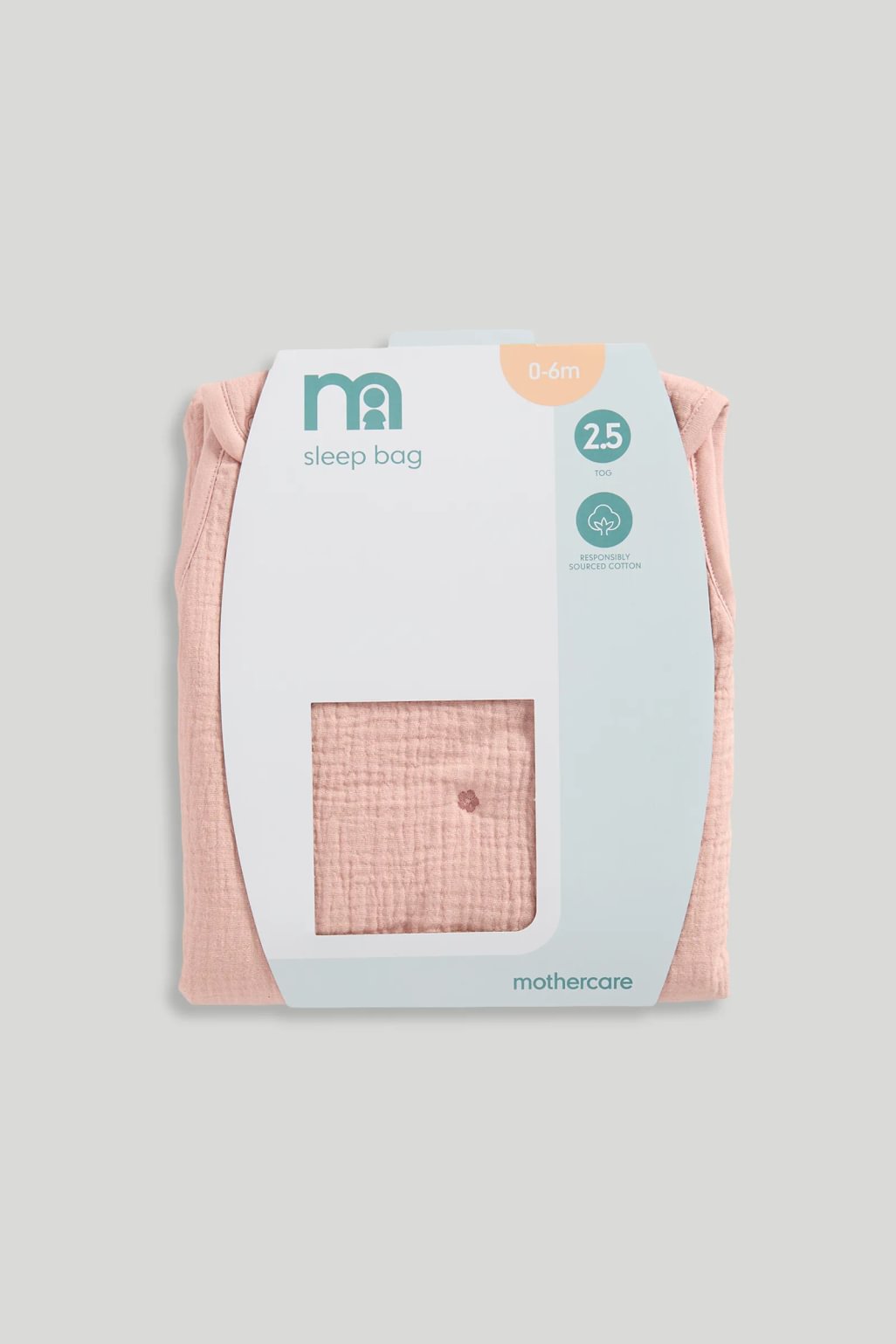 Mothercare Sac de Dormit Muselină 2.5 Tog (0-6 luni) (65-70 cm)