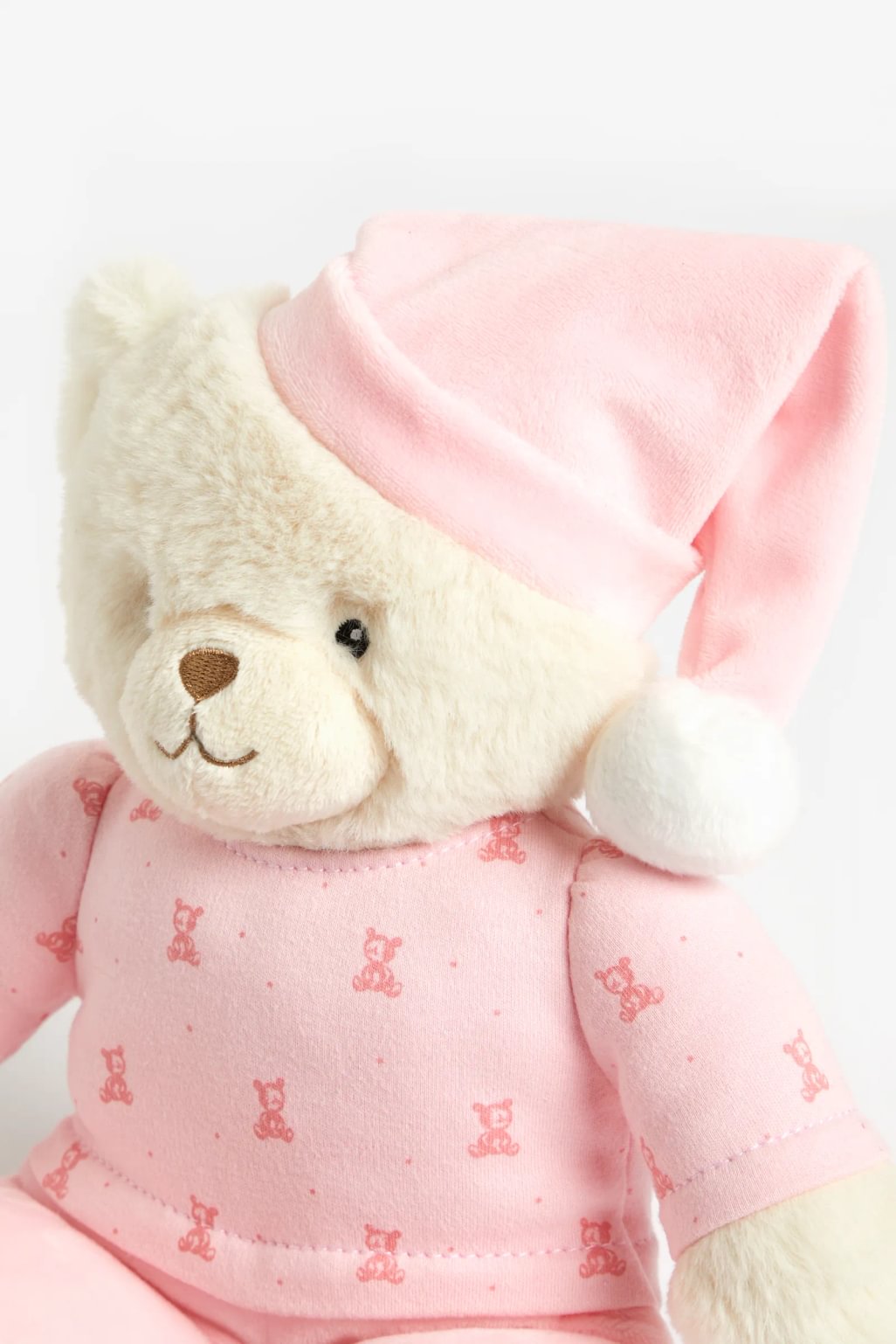 mothercare pink bedtime bear
