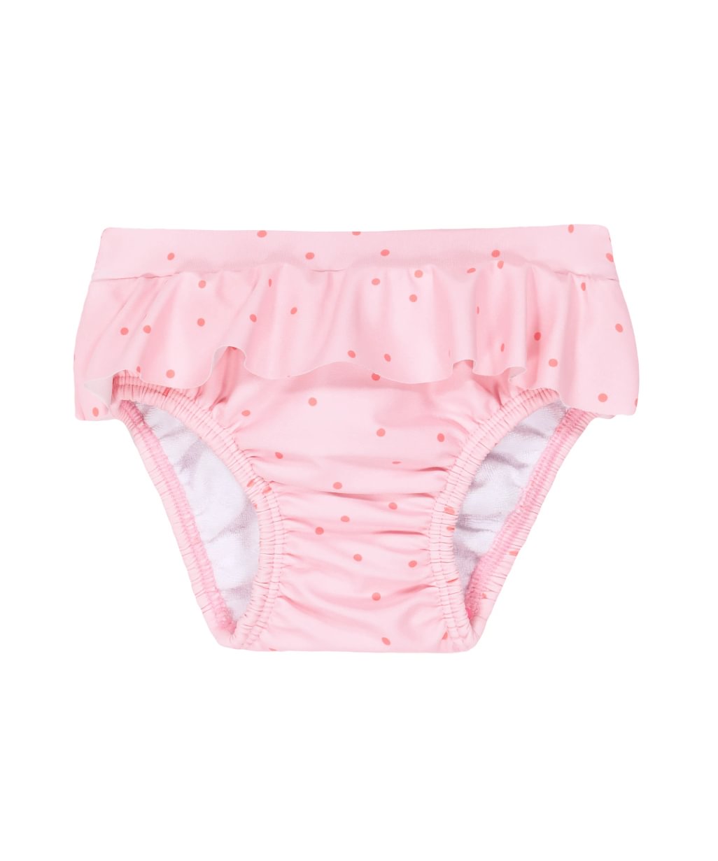 slip - scutec de înot roz cu buline