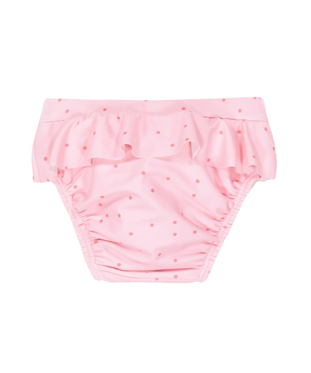 slip - scutec de înot roz cu buline