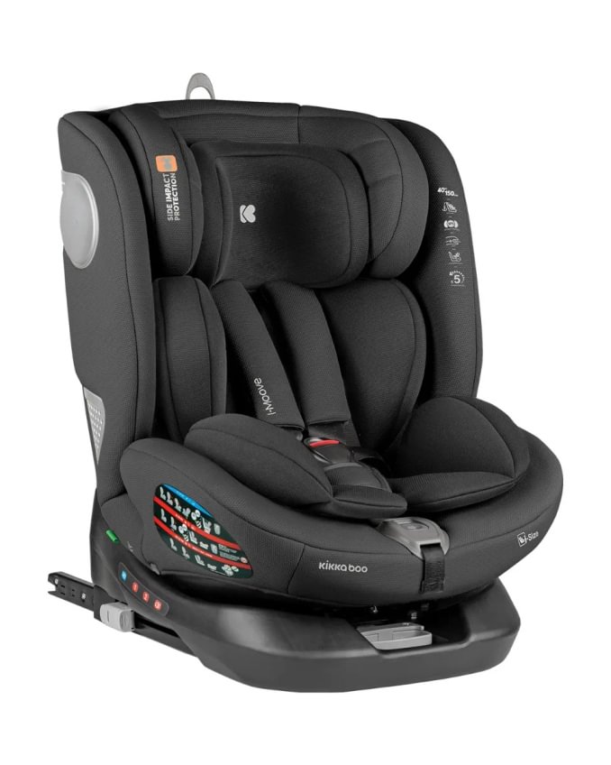 Kikka Boo i-Moove i-Size Scaun Auto 40-150cm - negru