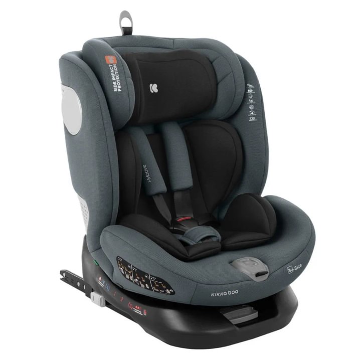 Kikka Boo Κάθισμα αυτοκινήτου i-Moove i-Size 40-150cm - σκούρο γκρι