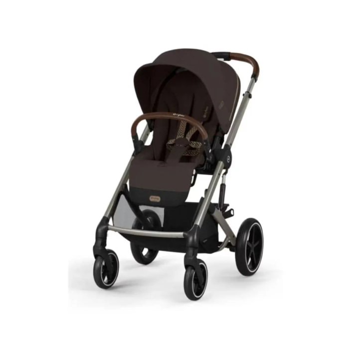 Cybex Balios S Lux Stroller - taupe frame/chocolate brown (new 2025)