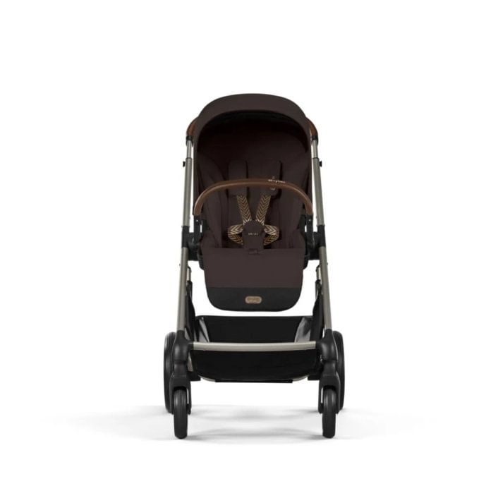 Cybex Balios S Lux Stroller - taupe frame/chocolate brown (new 2025)