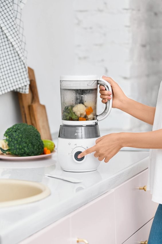 Philips Avent aparat 4-în-1 pentru preparare mâncare sănătoasă bebeluşi