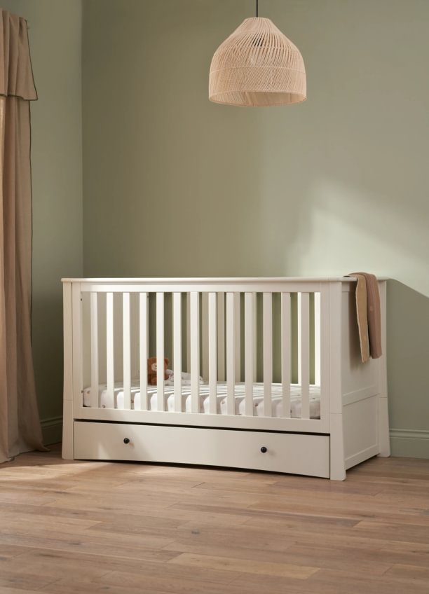 Mothercare harrogate κούνια-κρεβάτι - εκρού
